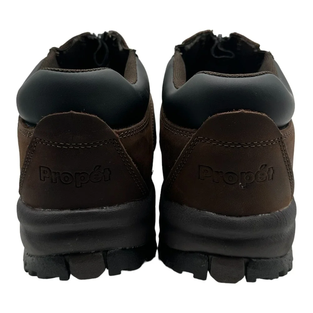 Propet Blizzard Ankle Zip Mens‎ Size 9 3E Wide Brown Black Casual Boots M3786